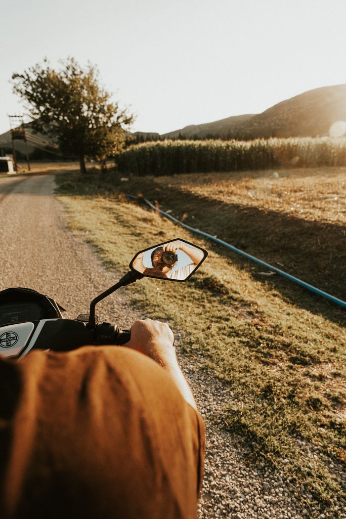 menu-15 Enjoy a peaceful ride through rural landscapes during sunset, perfect for travel and adventure seekers.
